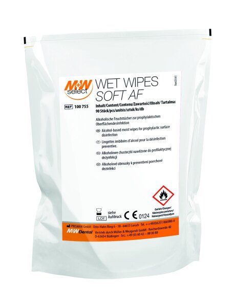 M+W Select Wet Wipes Soft