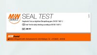 M+W Seal Test, 100 strisce test