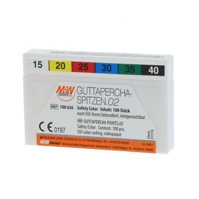 M+W Guttapercha Taper 04 ISO 15-40