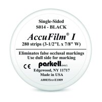 AccuFilm II, 5x50 strisce rosso/nero