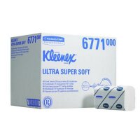 KLEENEX Ultra Super-Soft Handtücher Nr. 6710: 21,5 x...