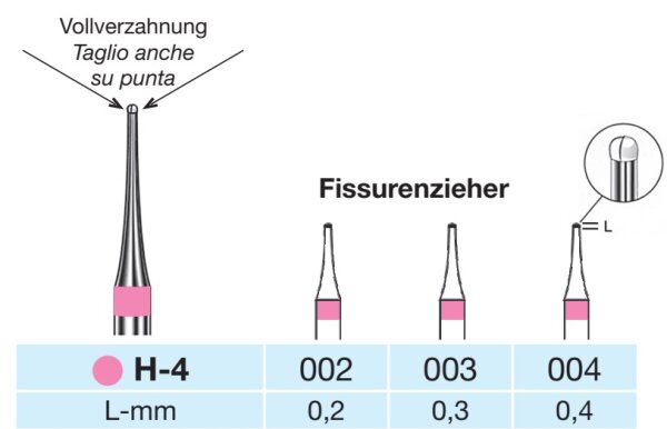 Hartmetall-FräserH-4