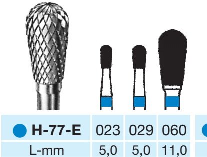 Hartmetall-FräserH-77-E