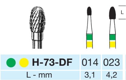 Hartmetall-FräserH-73-DF