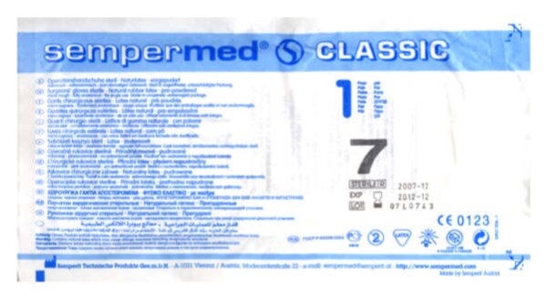 Guanti sterili Sempermed 7,5