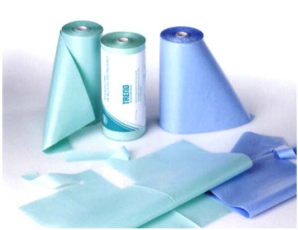 Mantelline protettive azzurre ONE 80 strappi, 50x80cm