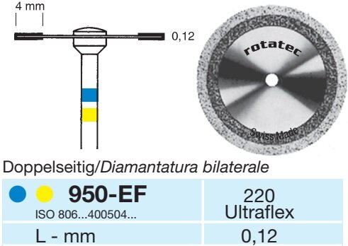 Disco diamantato 950-EF-220