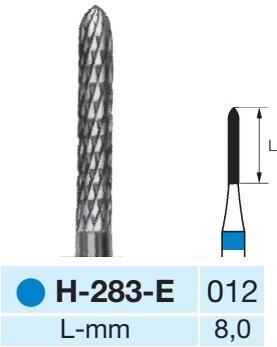 Hartmetall-Minifräser-H-283-E-012