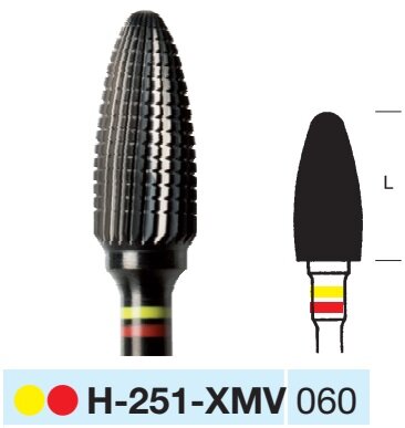 Carbon-MC-Fräser-H-251-XMV-060