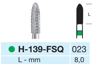 Fresa in carburo di tungsteno  H-139-FSQ-023